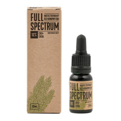 Olejek konopny Full Spectrum CBD+CBDA 18%,10ml